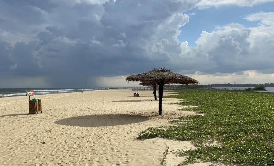 Eden Beach, Puducherry, India